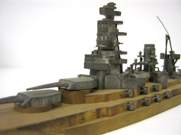 WWII COMET WORKING ID MODEL JAPAN BATTLESHIP NAGATO - 2