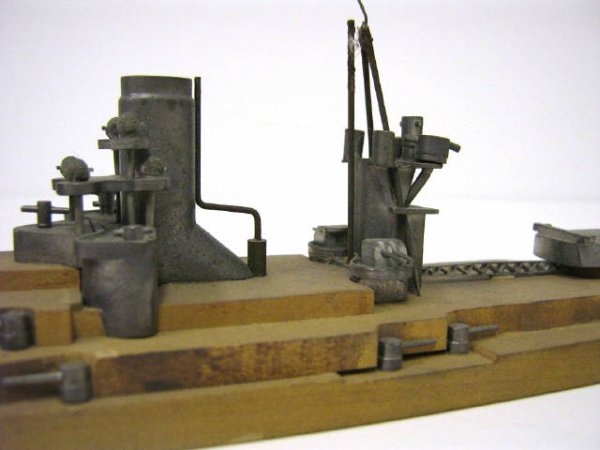 WWII COMET WORKING ID MODEL JAPAN BATTLESHIP NAGATO - 3