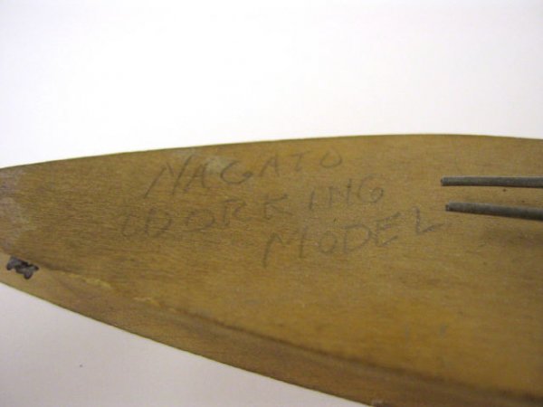 WWII COMET WORKING ID MODEL JAPAN BATTLESHIP NAGATO - 4