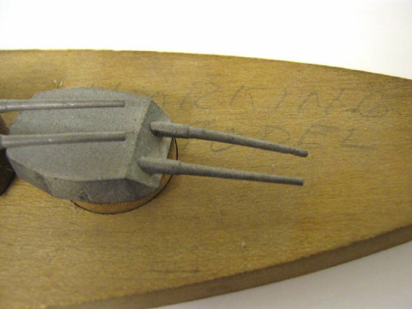 WWII COMET WORKING ID MODEL JAPAN BATTLESHIP NAGATO - 6