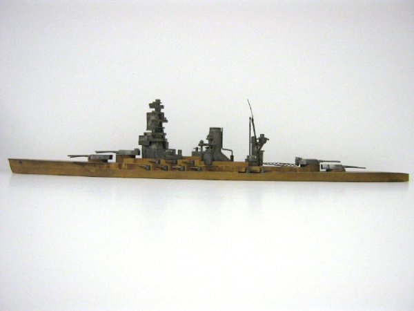 WWII COMET WORKING ID MODEL JAPAN BATTLESHIP NAGATO - 9