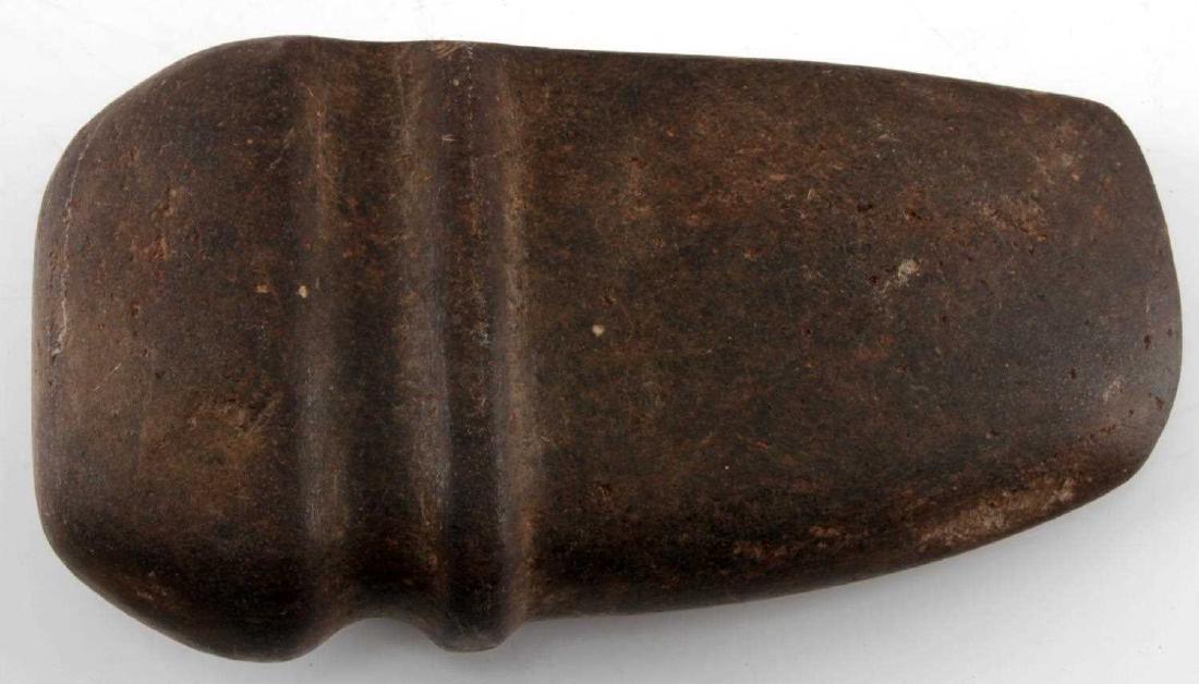 WOODLAND PERIOD 3 QUARTER GROOVED STONE AXE HEAD Oct 16, 2018