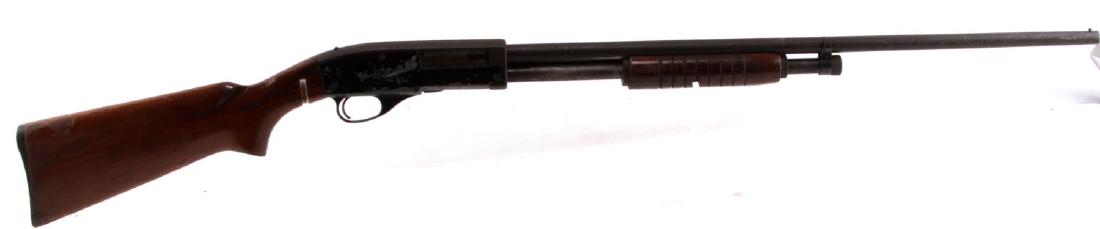 HARRINGTON & RICHARDSON MOD 402 PUMP SHOTGUN 410: 3 inch chamber, full choke .410 gauge shotgun is old and has heavy rust all over. Barrel measures 26 inches long with good clear bore. Mechanics work fine. Fair condition. Requires FFL for transfer. C