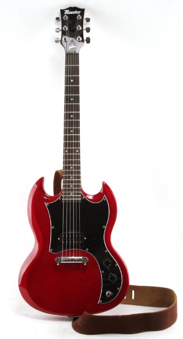 MAESTRO BY GIBSON ELECTRIC GUITAR WITH CORT CASE