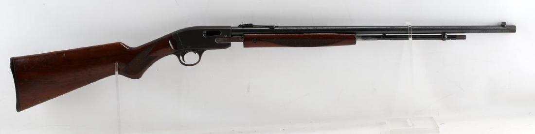 SAVAGE MODEL 29-A PUMP .22 RIFLE: Very good smooth action, clear bore but evidence of use, light surface pitting to barrel, very good stock and receiver. requires FFL to transfer and we will not ship international. Caliber: 22 Serial 
