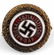 WWII GERMAN THIRD REICH NSDAP GOLDEN PARTY BADGE