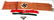 WWII GERMAN THIRD REICH BANNER EAGLE & MORE LOT