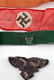 WWII GERMAN THIRD REICH BANNER EAGLE & MORE LOT - 5