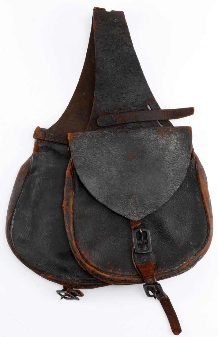 CIVIL WAR MODEL 1859 MCCLELLAN SADDLE BAGS