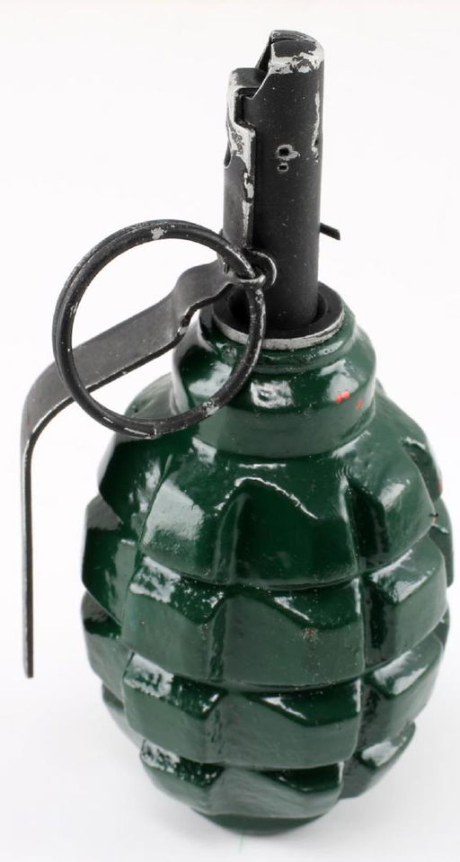 Wwii Soviet Russian F1 Grenade With Pin Repainted Mar 28 2019 Affiliated Auctions In Fl