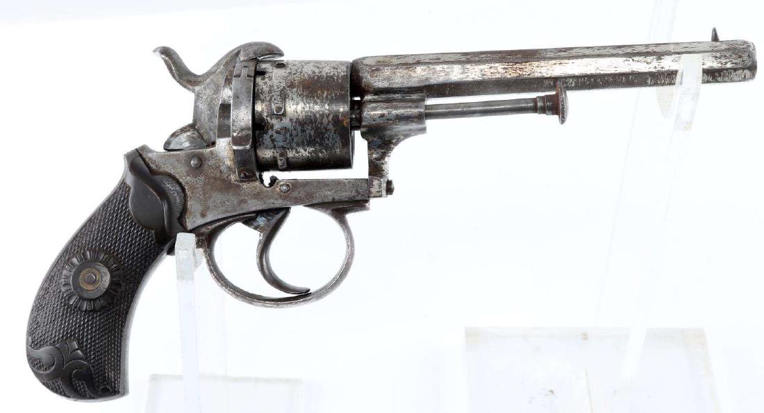 lefaucheux revolver 9mm pinfire loading gate lefaucheux revolver 9mm pinfire loading gate