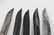 WWII US NAVY MK 2 KA BAR FIGHTING KNIFE LOT OF 5 - 7