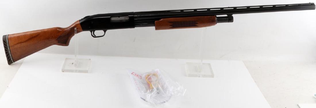 MOSSBERG MAVERICK 88 12 GAUGE PUMP ACTION SHOTGUN: Mossberg Maverick 88 12 gauge pump-action shotgun. Lightly used and well cared for. Includes original box. In very good condition overall. Cannot be shipped internationally. Requires FFL for transfer.