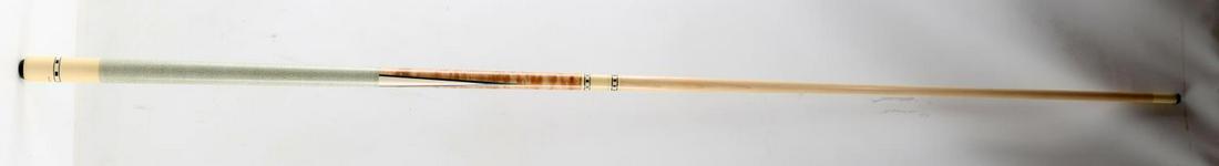 MEUCCI ORIGINALS POOL CUE STICK 2 PIECE NICE: Total length is 58.5 inches, two-piece construction, light use, straight, very good condition. Maker marked to bottom.