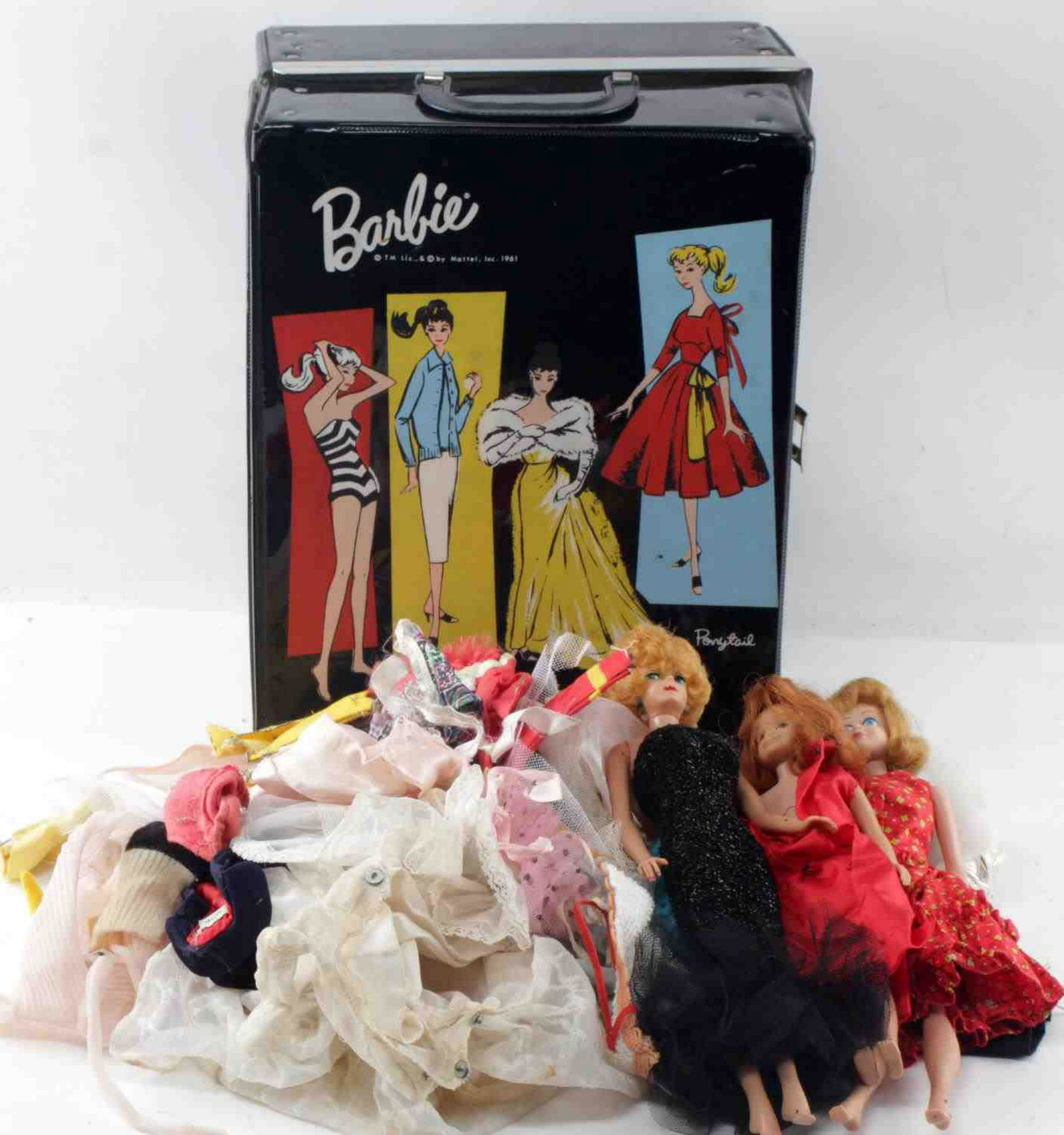 1961 barbie doll case