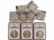 MORGAN SILVER DOLLAR LOT OF 10 NGC MS 62 63 BU