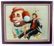 HOPPIN PAINTING OF TWO CLOWNS OIL ON CANVAS