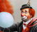 HOPPIN PAINTING OF TWO CLOWNS OIL ON CANVAS - 2