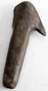 WOODLAND PIPE MAMMOTH BONE DISCOIDAL ARROWHEAD - 8