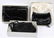 LOT OF FOUR BLACK VINTAGE STYLE BEADED PURSES