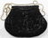 LOT OF FOUR BLACK VINTAGE STYLE BEADED PURSES - 3