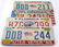 LOT OF VINTAGE LICENSE PLATES FLORIDA PENN MASS - 6