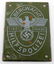 WWII GERMAN REICH BERGWACHT HILFSPOLIZEI PLAQUE
