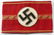 GERMAN POLITICAL NSDAP HIGH LEADER ARMBAND REPRO
