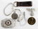 WWII GERMAN BADGE MEDAL & SWORD KNOT LOT OF 6