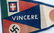 WWII ITALIAN AXIS VINCERE COTTON PENNANT FLAG - 2