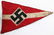 WWII GERMAN THIRD REICH HITLER YOUTH PENNANT FLAG