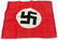WWII GERMAN THIRD REICH SMALL NSDAP FLAG