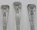 3 ADOLF HITLER MONOGRAMMED SILVER SPOON LOT 25 GR - 2