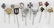 WWII GERMAN THIRD REICH 12 STICKPINS SS IRON CROSS