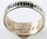WWII GERMAN 3RD REICH HITLERJUGEND SILVER RING - 5