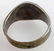 WWII GERMAN REICH HITLER 1933 ELECTION SILVER RING - 3
