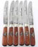 WWII GERMAN 3RD REICH 6 HEER OFFICER DINNER KNIFES