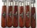 WWII GERMAN 3RD REICH 6 HEER OFFICER DINNER KNIFES - 2