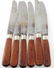 WWII GERMAN 3RD REICH 6 HEER OFFICER DINNER KNIFES - 4