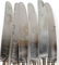 WWII GERMAN 3RD REICH 6 HEER OFFICER DINNER KNIFES - 6