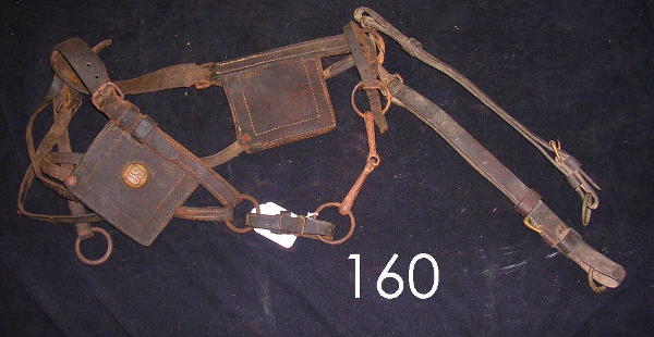 WWI HEADSTALL FOR PACK ANIMAL