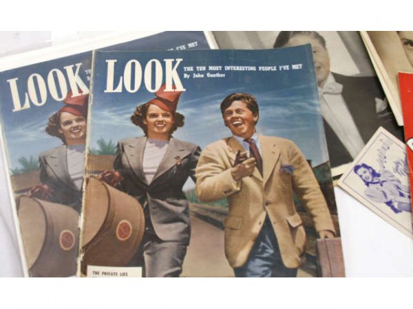 MOVIE STAR LOT MUSIC BOOK MAGAZINE GARLAND ROONEY - 2