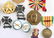US ARMY VIETNAM WAR INSIGNIA BADGE LOT OF 18 - 4
