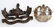 WWI WWII BRITISH COMMONWEALTH CAP BADGE LOT OF 8 - 7