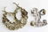 WWI WWII BRITISH COMMONWEALTH CAP BADGE LOT OF 8 - 9
