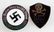 WWII GERMAN THIRD REICH ENAMEL PARTY SS BADGE LOT