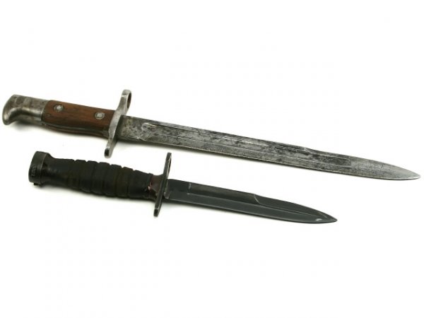 1892 U.S. MODEL KRAG BAYONET PLUS M4 FK BAYONET - 2