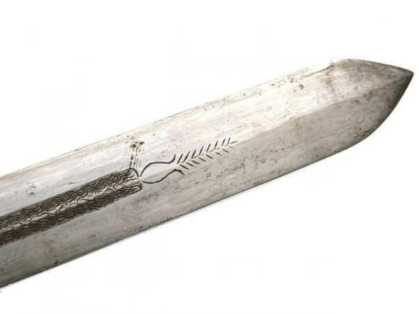 ANTIQUE KERIS KRIS BLADE IVORY HILT - 3