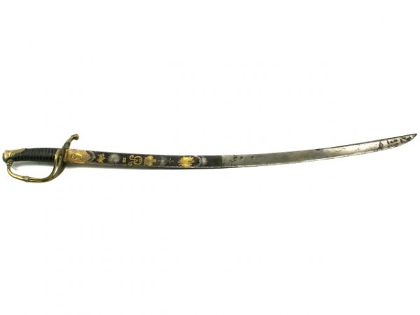 GEORGE III BRITISH OFFICERS DRESS SWORD C1780