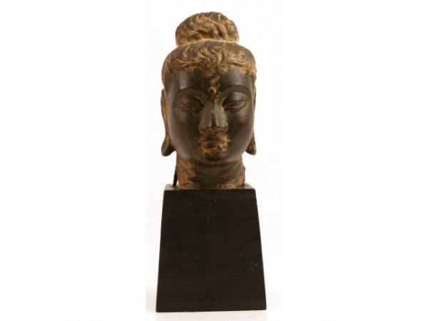 BRONZE FIGURAL BUDDAH RELIC - 2